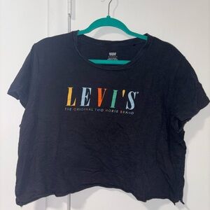 Vintage Crop Levi Tee